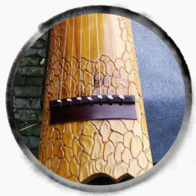 金丝楠木树皮纹枯木龙吟